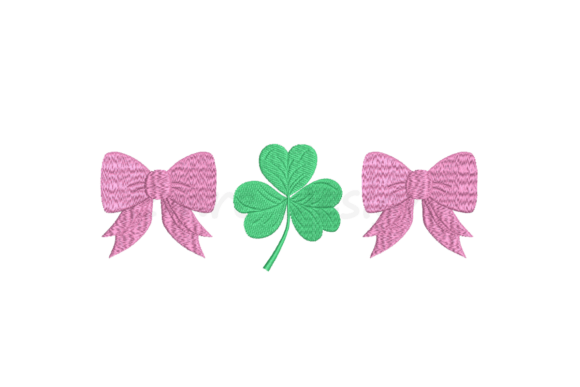 Coquette Clover Embroidery Design: A Seasonal Must-Have