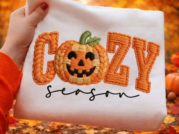 Cozy Season Yarn Embroidery PNG Review for Small Business Branding