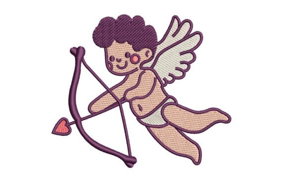 Cupid with Bow Silhouette Embroidery Review