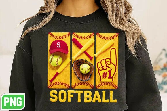 Faux Yarn Embroidery Softball Png: A Seasonal Designer’s Review