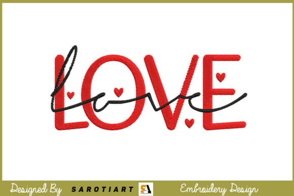 h1Valentine Embroidery T-shirt Design Love Review/h1