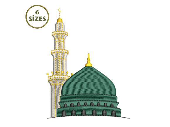 Masjid Nabawi Embroidery: A Sacred Touch for Holiday Crafting