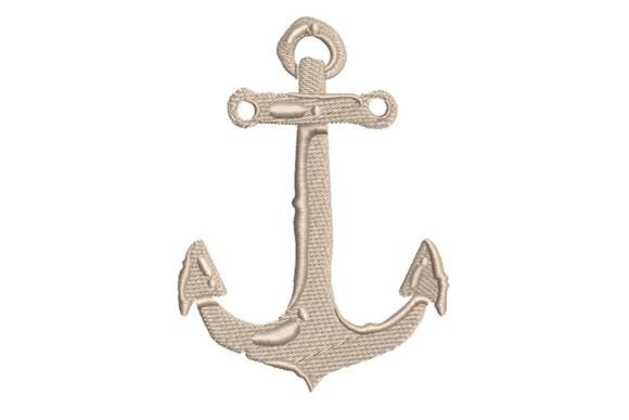 Simple Wooden Anchor Embroidery Review for Boutique Apparel