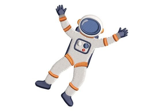 Spacewalk Astronaut Embroidery Design Review