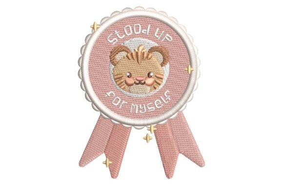 Stood Up for Myself, Tiger Award Embroidery