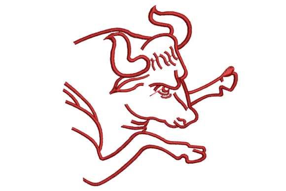 Taurus Zodiac Bull Head Embroidery Review